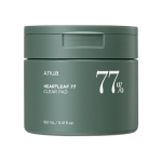  ANUA Пэды с хауттюйнией и pha-кислотой отшелушивающие heartleaf 77% clear pad, 70 шт