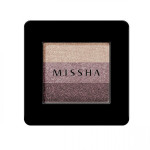  MISSHA Тени для век тройные розовый брауни triple shadow №01 browny pink, 2 г