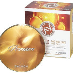  ENOUGH Пудра 13+запасной блок с золотом rich gold two way cake, 26 г