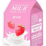 A'PIEU Маска с экстрактом клубники strawberry milk one-pack, 21 г