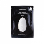  JM SOLUTION Маска с протеинами шелка water luminous silky cocoon mask black, 35 мл