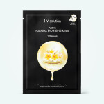  JM SOLUTION Маска тканевая для лица с экстрактом плюмерии active plumeria balancing ultimate, 30 мл