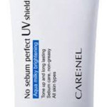  CARE:NEL Крем солнцезащитный no sebum perfect uv shield spf50, 50 м