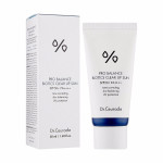  DR. CEURACLE Крем солнцезащитный с пробиотиками pro-balance biotics clear up sun spf50, 50 мл
