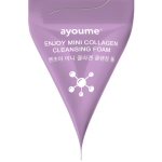  AYOUME Пенка с коллагеном enjoy mini collagen cleansing foam, 3 г