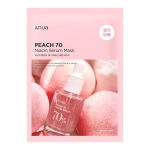  ANUA Маска тканевая с персиком для сияния кожи peach 70 niacin serum mask, 25 г