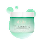  D'ALBA Тонер-пэды успокаивающие и увлажняющие piedmont daily mild cica calming pad, 50 шт