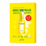  GOODAL Маска тканевая осветляющая с танжерином green tangerine vitamin c mask, 28 г