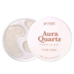  PETITFEE Патчи охлаждающие aura quartz hydrogel eye mask pure opal, 40 шт