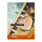  L.SANIC Маска тканевая с экстрактом красного апельсина herb aroma story red orange, 25 мл