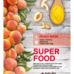  EYE'N'LIP Маска с экстрактом персика super food peach mask, 23 мл