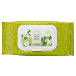  THE SAEM Салфетки с экстрактом зеленого чая healing tea garden green tea cleansing tissue, 60 шт