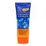  EKEL Крем солнцезащитный с коллагеном soothing moisture collagen sun block spf50 pa+++, 70 мл