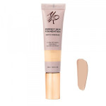  YU-R Тональная основа стойкая матирующая matte coverage foundation 3.5 light plus spf 30, 32 мл