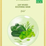  JM SOLUTION Маска успокаивающая leaf infused soothing mask halal, 30 мл