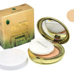  ENOUGH Пудра 21+запасной блок coenzyme q10 aloe silky sun two way cake, 13 г