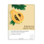  JUNGNANI Маска с экстрактом папайи real fresh tropical mask papaya, 25 мл