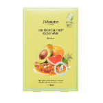  JM SOLUTION Маска для ровного тона japan mix tropical fruit glow mask garden, 30 мл